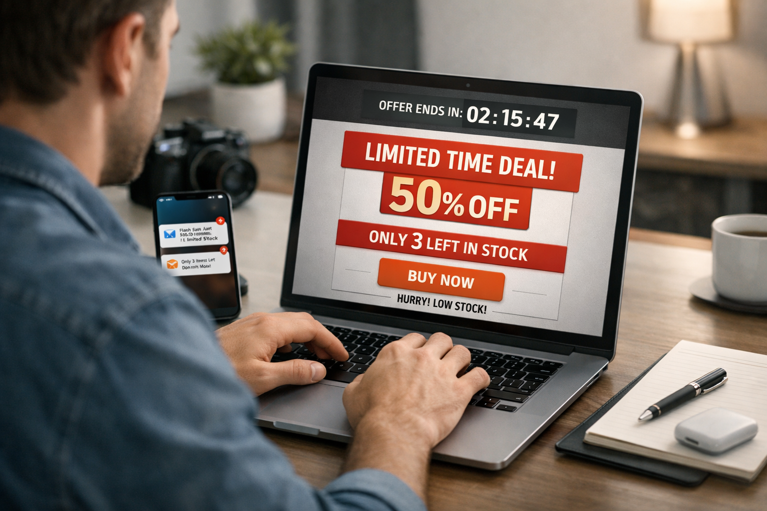 escassez no ecommerce