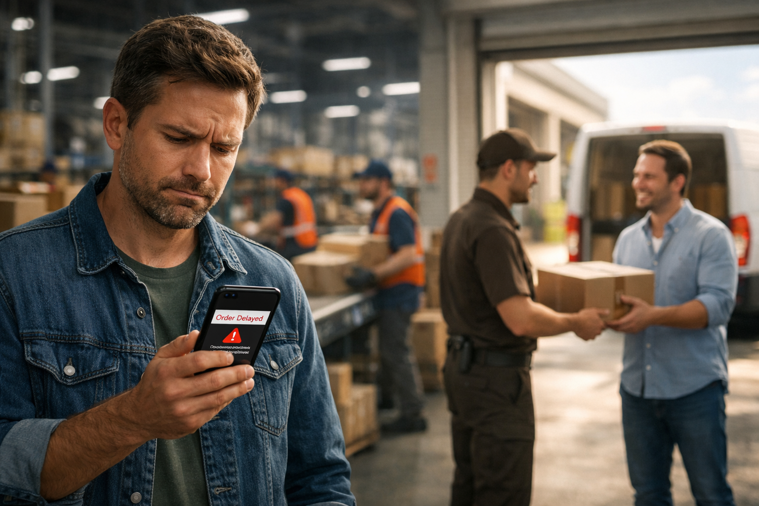 entrega no e-commerce