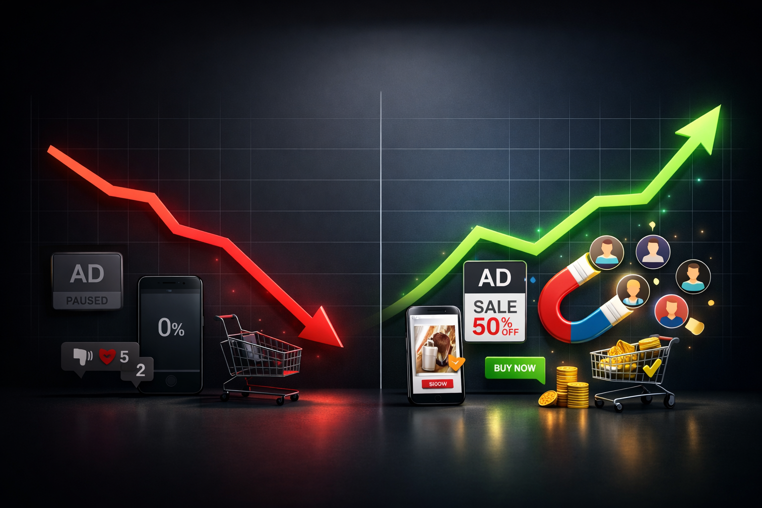 roas caindo no e-commerce